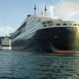QUEEN MARY 2 and CELEBRITY SOLSTICE