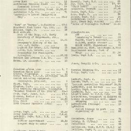 Marine News 1949 Vol 01 Issue Index