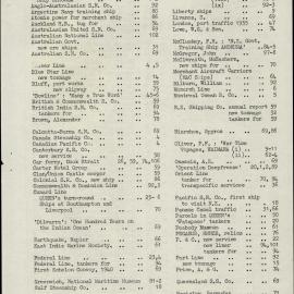 Marine News 1956 Vol 08 Issue Index