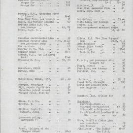 Marine News 1957 Vol 09 Issue Index