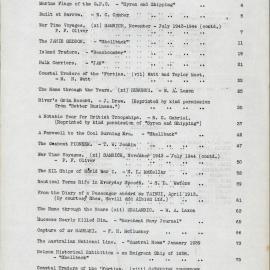 Marine News 1958-59 Vol 10 Index