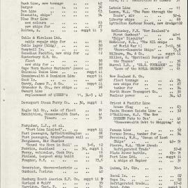 Marine News 1959 Vol 11 Issue Index