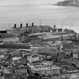AQUITANIA, EMPRESS of BRITAIN and EMPRESS of JAPAN 