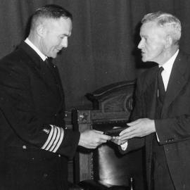 HARBOURMASTER RECEIVES LLOYDS MEDAL